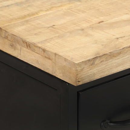 Skänk 47x35x76 cm grovt mangoträ