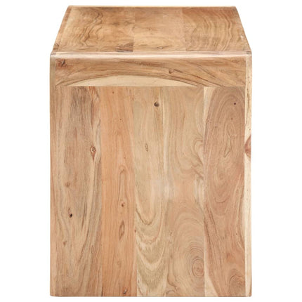 Bänk 110x38x46 cm massivt akaciaträ