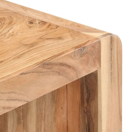 Bänk 110x38x46 cm massivt akaciaträ