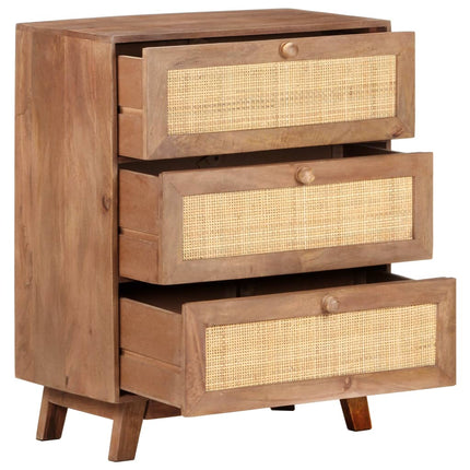 Skänk 61x35x76 cm massivt mangoträ