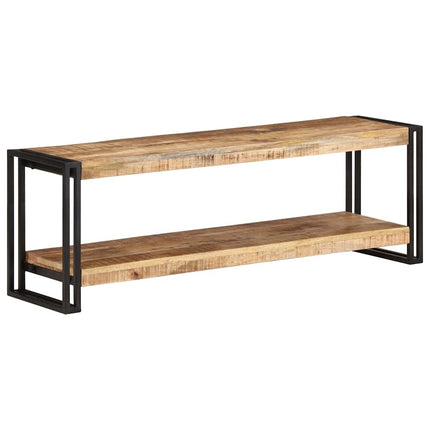TV-bänk 120x30x40 cm grovt mangoträ