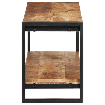 TV-bänk 120x30x40 cm grovt mangoträ