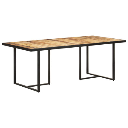 Matbord 200 cm grovt mangoträ