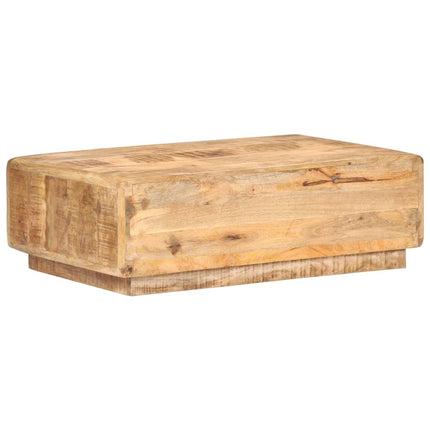 Soffbord 90x60x29 cm grovt mangoträ