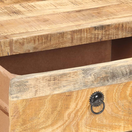 Soffbord 90x60x29 cm grovt mangoträ