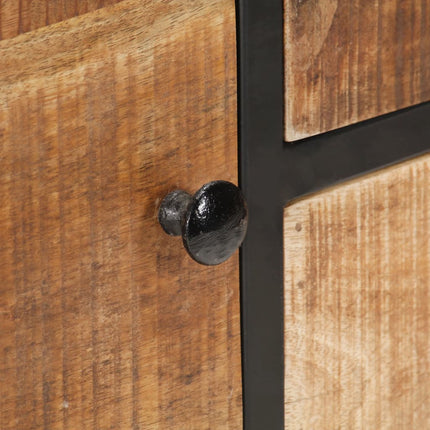 Skänk 85x30x80 cm grovt mangoträ