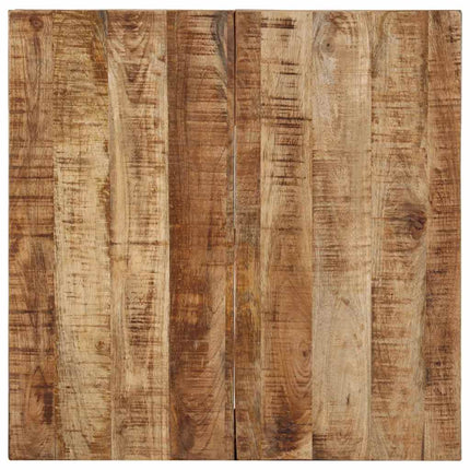 Soffbord 68x68x41 cm grovt mangoträ