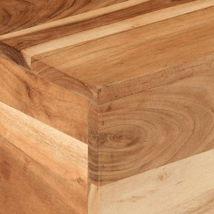 Soffbord 68x68x41 cm massivt akaciaträ