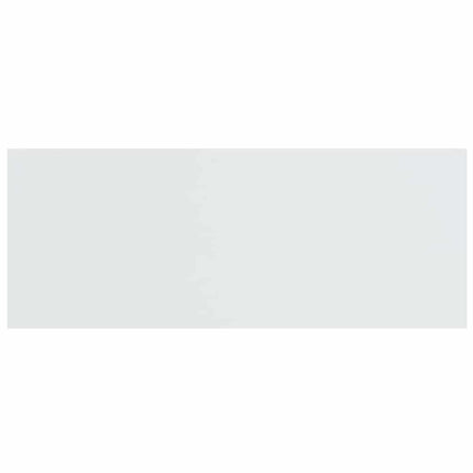 Svävande vägghyllor 2 st vit högglans 60x23,5x3,8 cm MDF