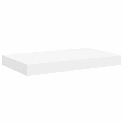 Svävande vägghylla vit 40x23x3,8 cm MDF