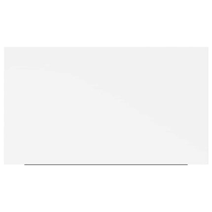 Svävande vägghyllor 4 st vit 40x23x3,8 cm MDF