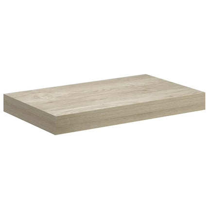Svävande vägghylla ek 40x23,5x3,8 cm MDF