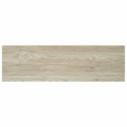 Svävande vägghyllor 2 st ek 80x23,5x3,8 cm MDF