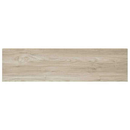 Svävande vägghyllor 4 st ek 90x23,5x3,8 cm MDF