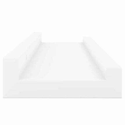 Tavellister 2 st vit 40x9x3 cm MDF