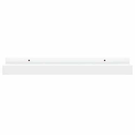 Tavellister 2 st vit 40x9x3 cm MDF