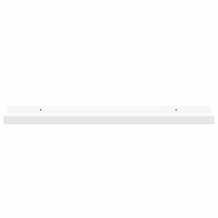 Tavellist 2 st vit 60x9x3 cm MDF