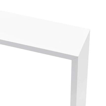 Vägghyllor kub 3 st vit MDF