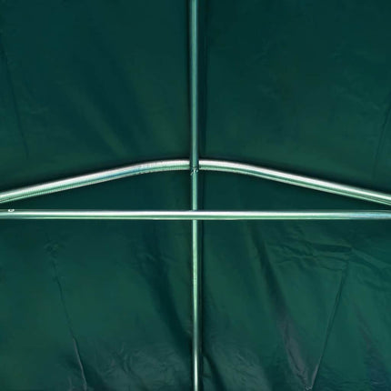 Garagetält PVC 2,4x3,6 m grön