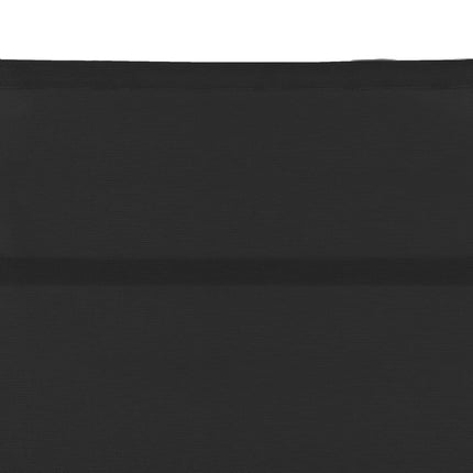 Solsäng textilen och aluminium svart