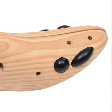 Skoblock 2 par stl. 36-40 massiv furu