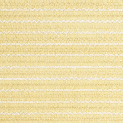Balkongskärm beige 90x500 cm HDPE