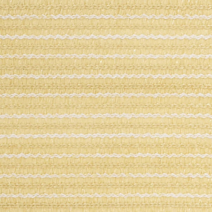 Balkongskärm beige 120x400 cm HDPE