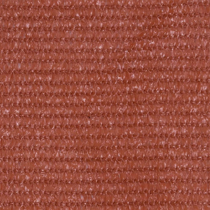 Balkongskärm terrakotta 75x500 cm HDPE