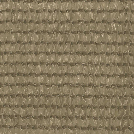 Balkongskärm taupe 75x300 cm HDPE