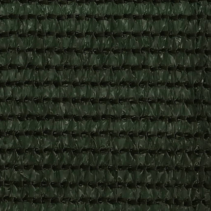 Balkongskärm mörkgrön 75x600 cm HDPE