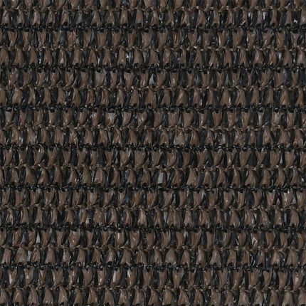 Balkongskärm brun 75x300 cm HDPE