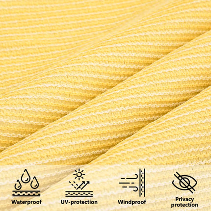 Solsegel 160 g/m² beige 4x4x4 m HDPE