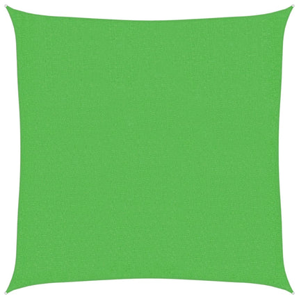 Solsegel 160 g/m² ljusgrön 2x2 m HDPE