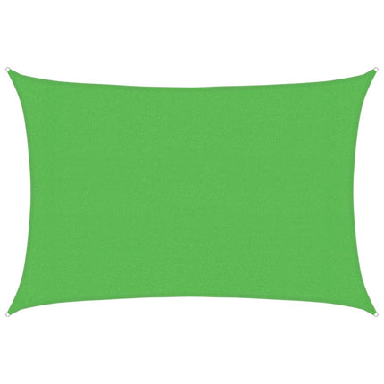 Solsegel 160 g/m² ljusgrön 3x4,5 m HDPE