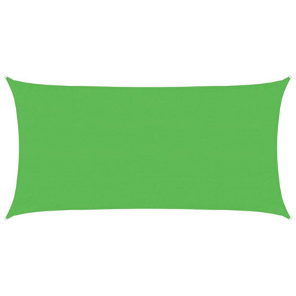 Solsegel 160 g/m² ljusgrön 3x6 m HDPE