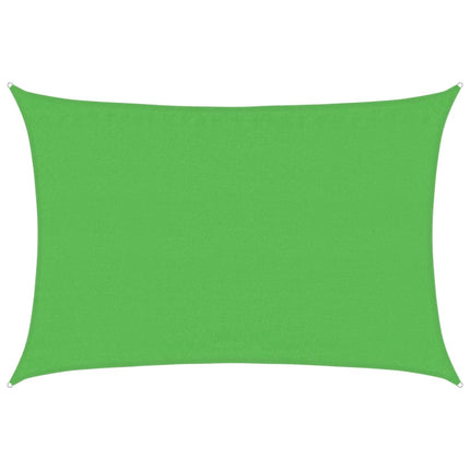 Solsegel 160 g/m² ljusgrön 3,5x4,5 m HDPE
