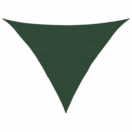 Solsegel 160 g/m² mörkgrön 2,5x2,5x3,5 m HDPE
