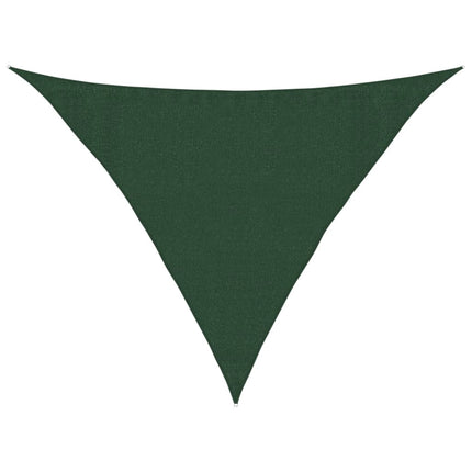 Solsegel 160 g/m² mörkgrön 3,5x3,5x4,9 m HDPE