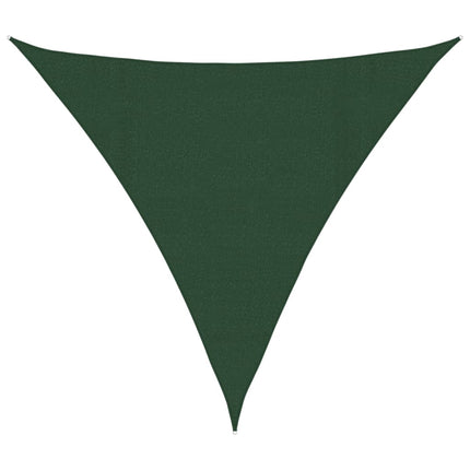 Solsegel 160 g/m² mörkgrön 4,5x4,5x4,5 m HDPE