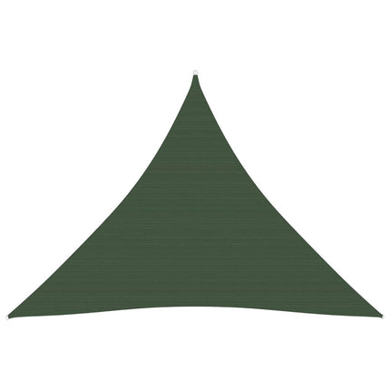 Solsegel 160 g/m² mörkgrön 5x5x5 m HDPE