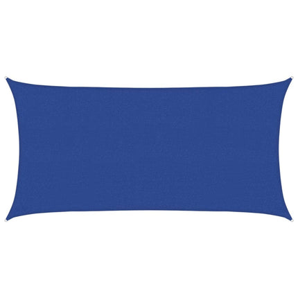 Solsegel 160 g/m² blå 2x3,5 m HDPE