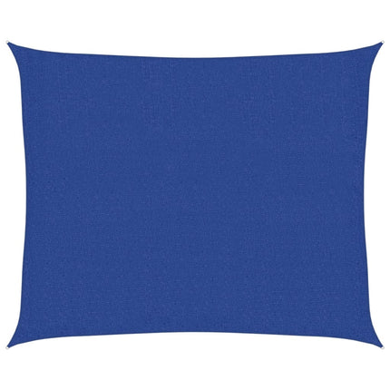 Solsegel 160 g/m² blå 2,5x3 m HDPE