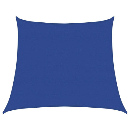 Solsegel 160 g/m² trapezoid blå 4/5x4 m HDPE
