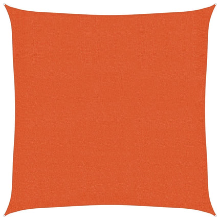 Solsegel 160 g/m² orange 3,6x3,6 m HDPE