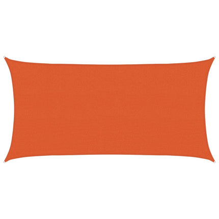 Solsegel 160 g/m² orange 2,5x4,5 m HDPE