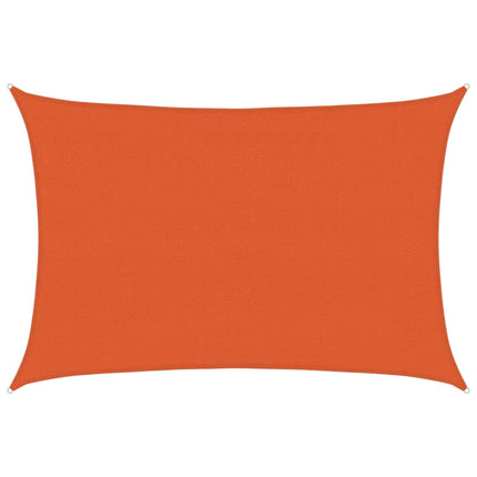 Solsegel 160 g/m² orange 3,5x5 m HDPE