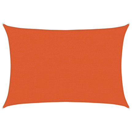 Solsegel 160 g/m² orange 4x6 m HDPE