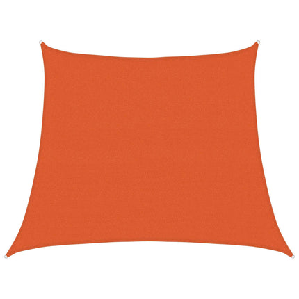 Solsegel 160 g/m² trapezoid orange 3/4x3 m HDPE