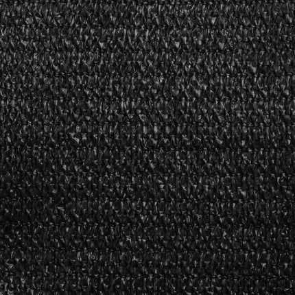 Solsegel 160 g/m² svart 4x6 m HDPE