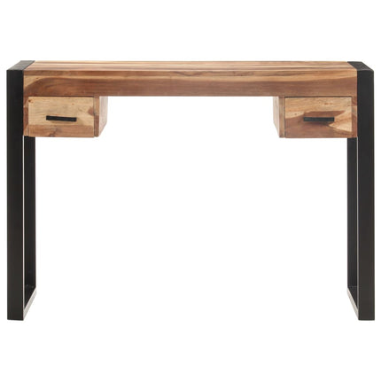 Skrivbord 110x50x76 cm massivt trä